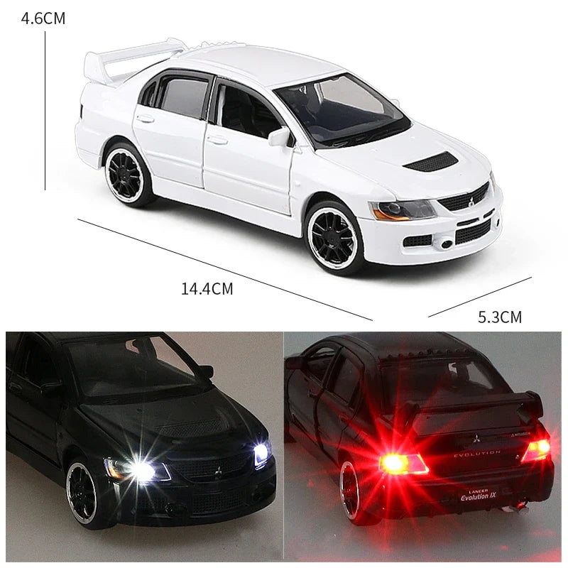1:32 Mitsubishi Lancer Evolution IX 9