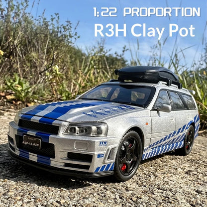 1:22 Nissan Skyline R34 Travel Version