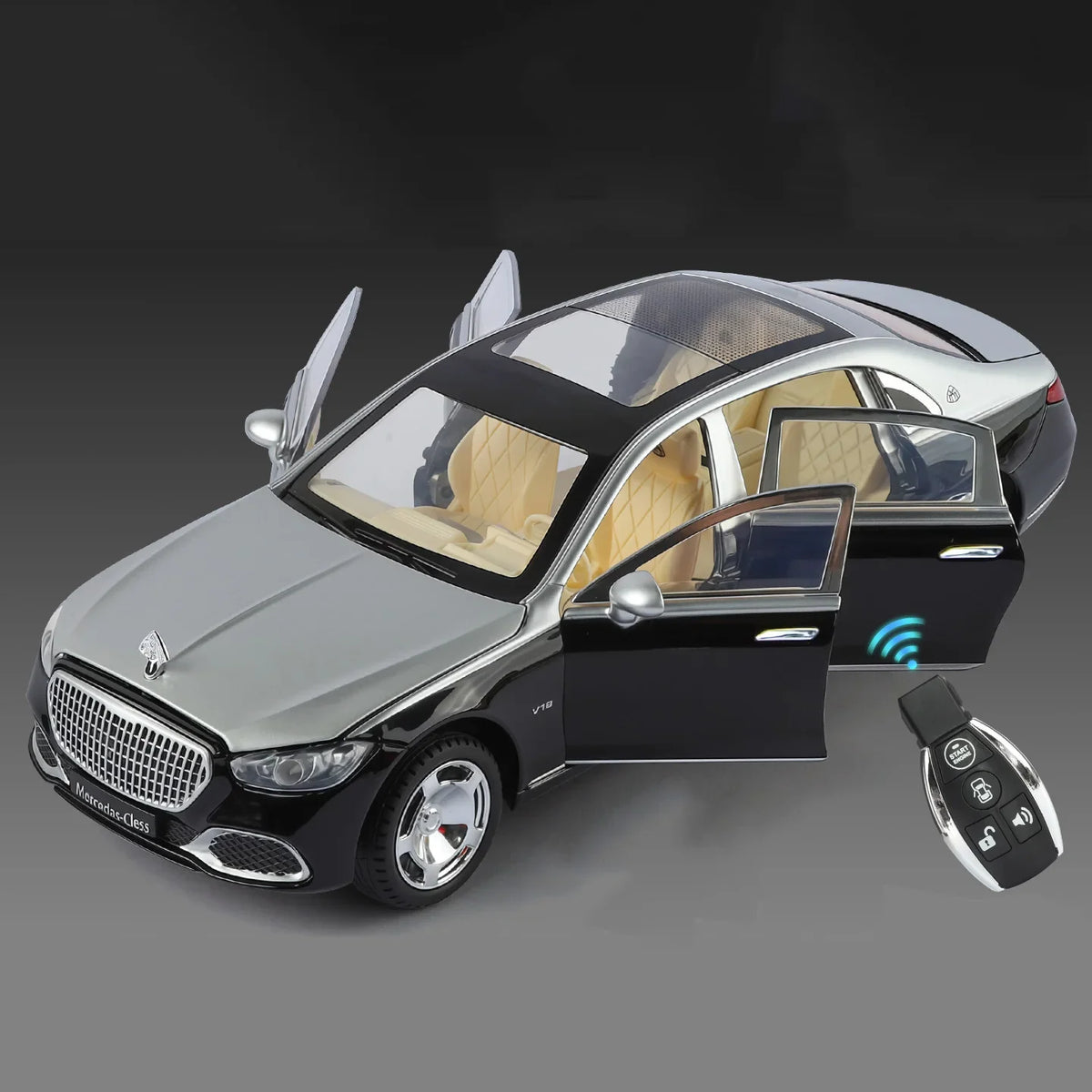 1:24 Mercedes-Benz Maybach S680 Key Control