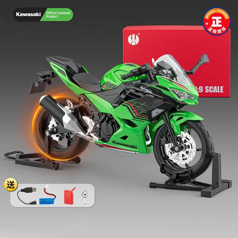 1:9 Kawasaki Ninja 400 Key Control