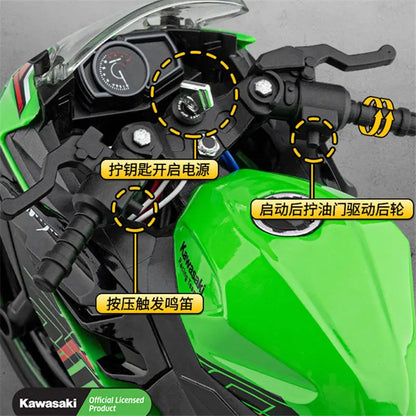 1:9 Kawasaki Ninja 400 Key Control