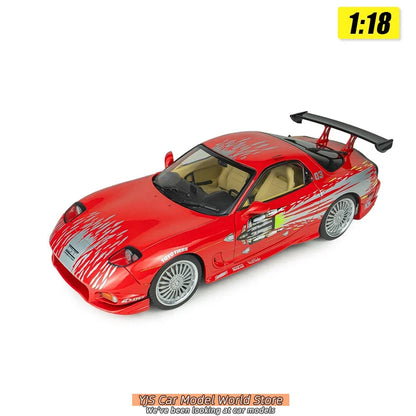 1:18  SKYLINE GT-R BNR34  RX7 FD3RS