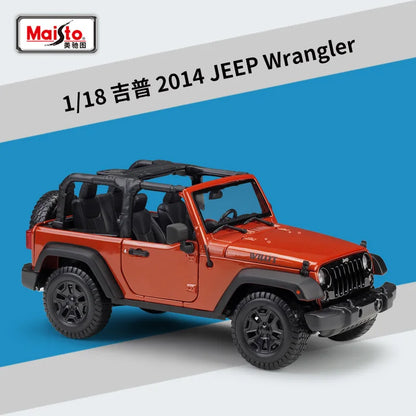 1:18 Jeep 2014 Sahara Wrangler Rubicon