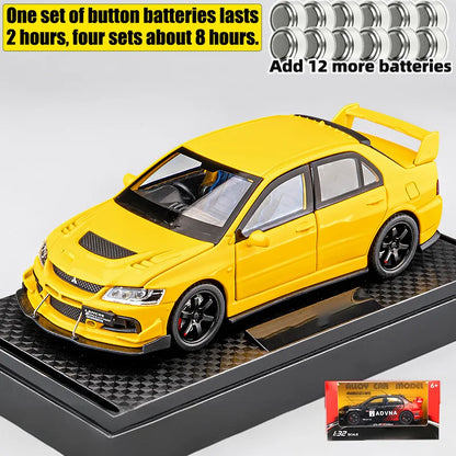 1:32 Mitsubishi Lancer Evolution EVO Track Painted