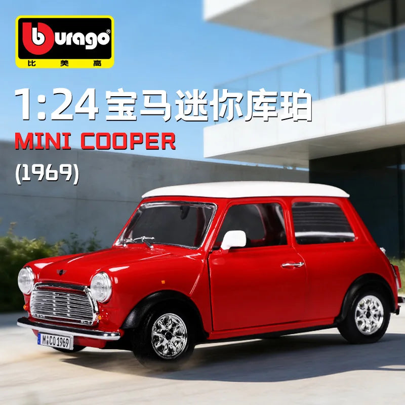 1:24 Bmw Mini Cooper 1969
