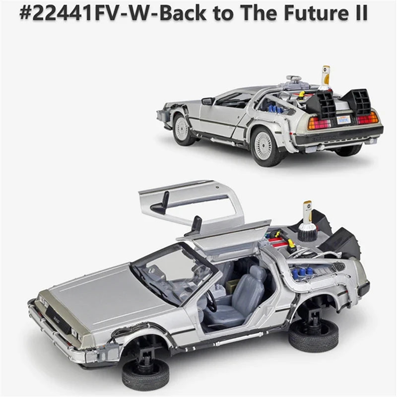 1:24 DMC-12 DeLorean Time Machine Back to the Future