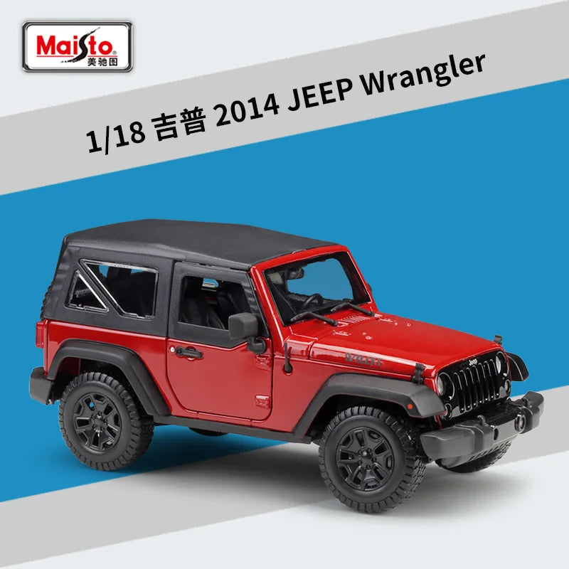 1:18 Jeep 2014 Sahara Wrangler Rubicon