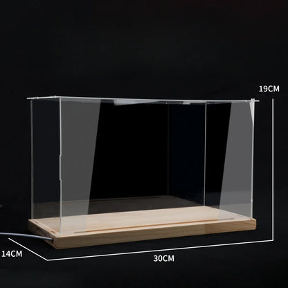1:9 / 1:24 / 1:32 Acrylic Display Case with LED & Wooden Base
