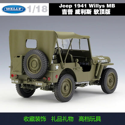 1:18 1941 JEEP Willys MB World War II