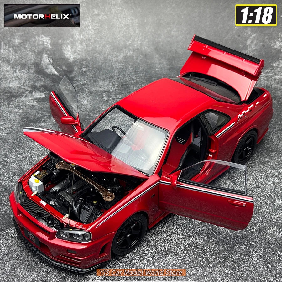 1:18 Skyline R34 CUSTOMIZED VERSION