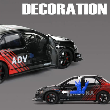 1:32 Mitsubishi Lancer Evolution EVO Track Painted