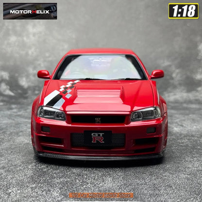 1:18 Skyline R34 CUSTOMIZED VERSION