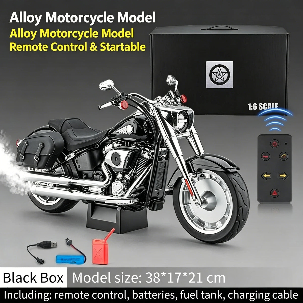 1:6 Harley Davidson Softail Fat Boy
