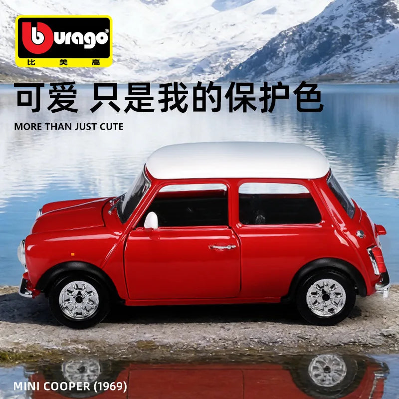 1:24 Bmw Mini Cooper 1969