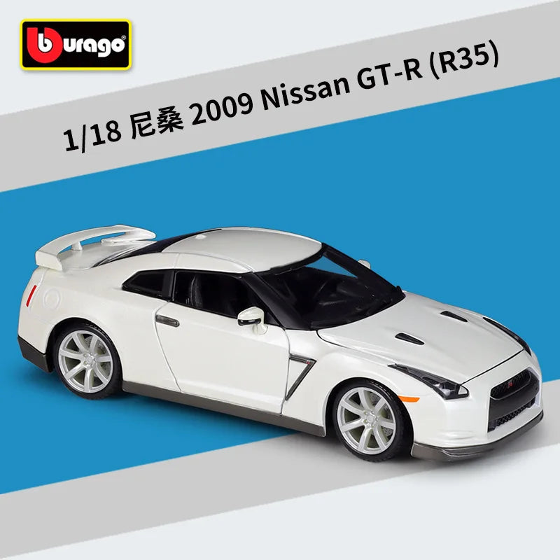 1:18 Nissan 2009 Gt-r R35