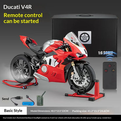 1:6 sprayable motorcycle