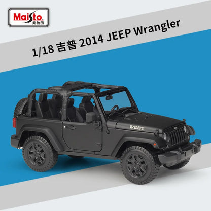 1:18 Jeep 2014 Sahara Wrangler Rubicon