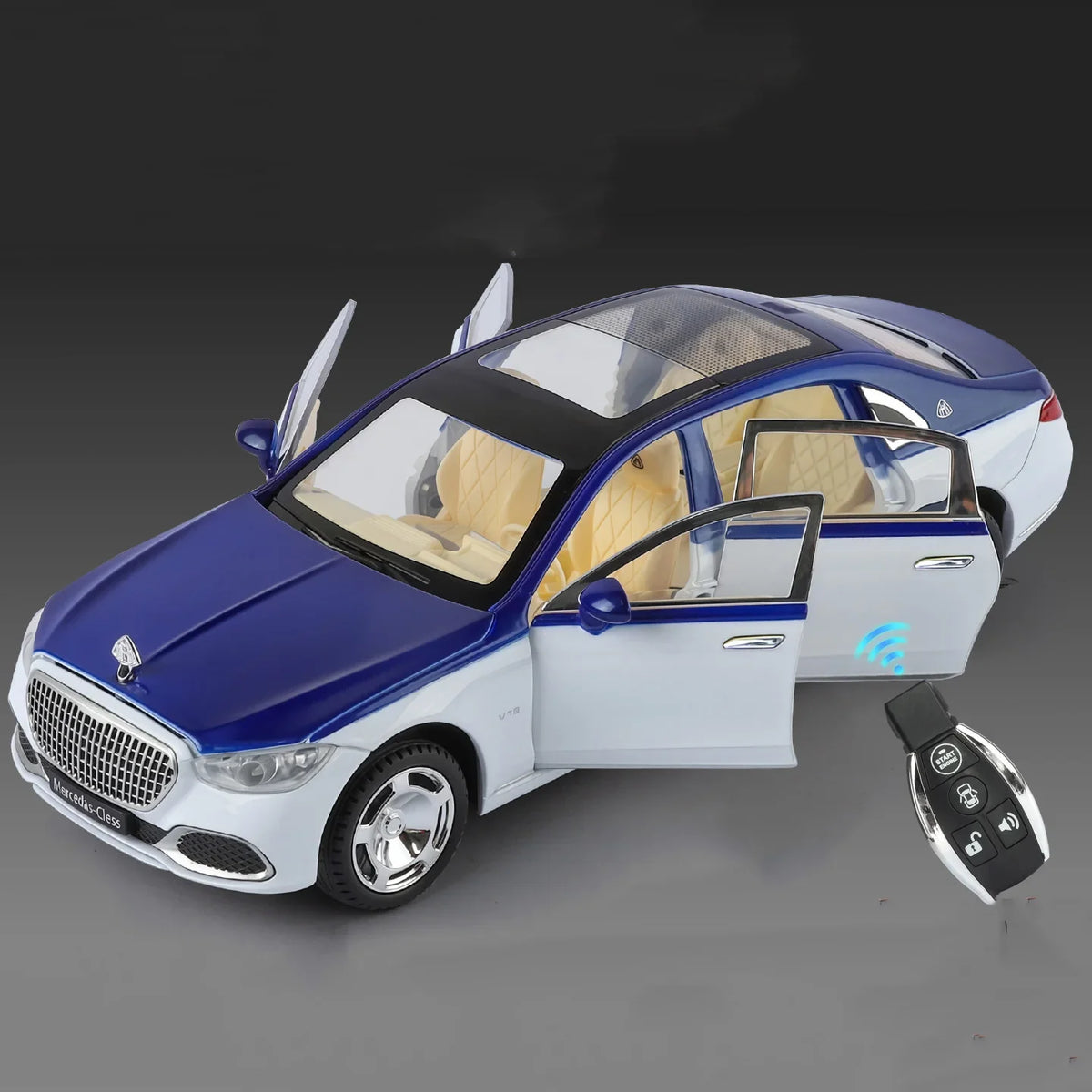 1:24 Mercedes-Benz Maybach S680 Key Control