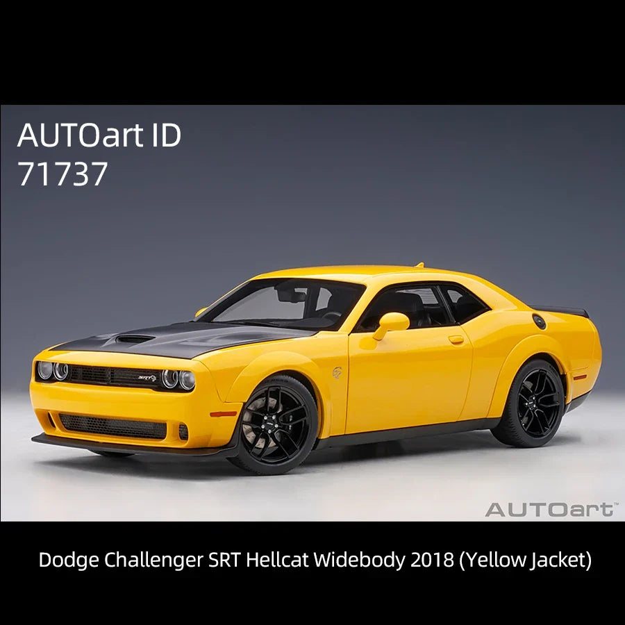1:18 Dodge Challenger SRT 2023 Hellcat Widebody 2018
