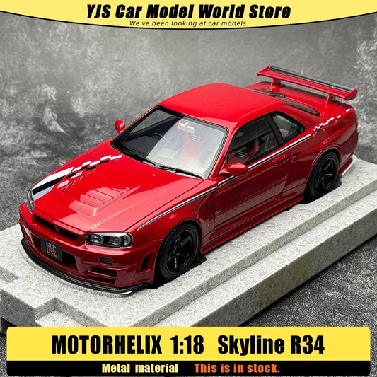 1:18 Skyline R34 CUSTOMIZED VERSION