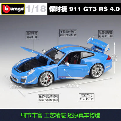 1:18 Porsche 911 GT3 RS 4.0 racing edition