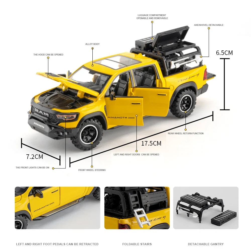 1:32 Dodge RAM 1000 TRX Mammoth