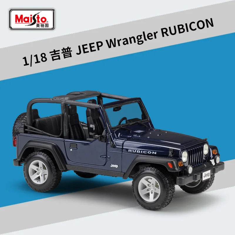 1:18 Jeep 2014 Sahara Wrangler Rubicon