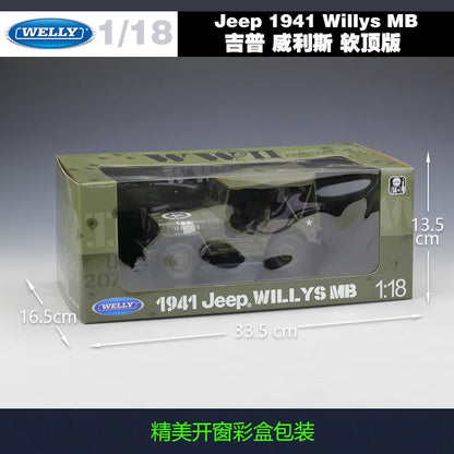 1:18 1941 JEEP Willys MB World War II