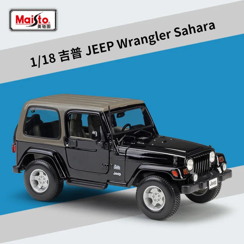 1:18 Jeep 2014 Sahara Wrangler Rubicon