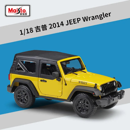 1:18 Jeep 2014 Sahara Wrangler Rubicon