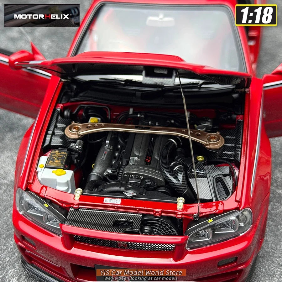 1:18 Skyline R34 CUSTOMIZED VERSION