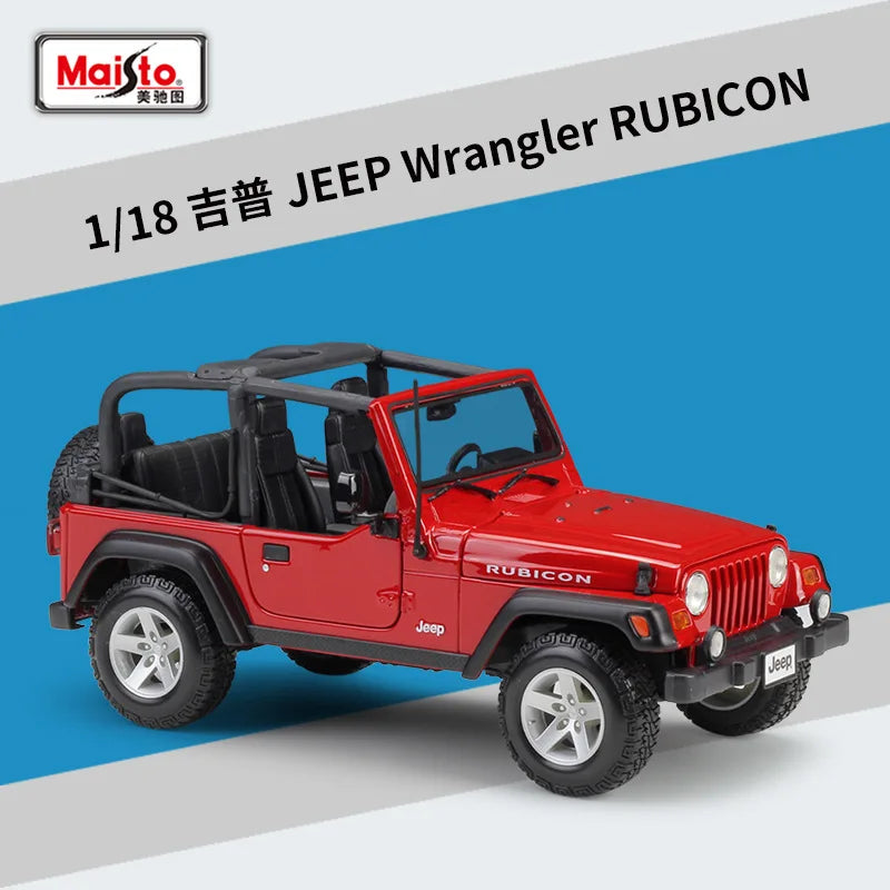 1:18 Jeep 2014 Sahara Wrangler Rubicon