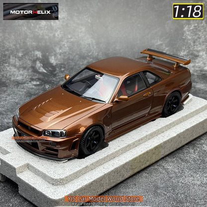 1:18 Skyline R34 CUSTOMIZED VERSION