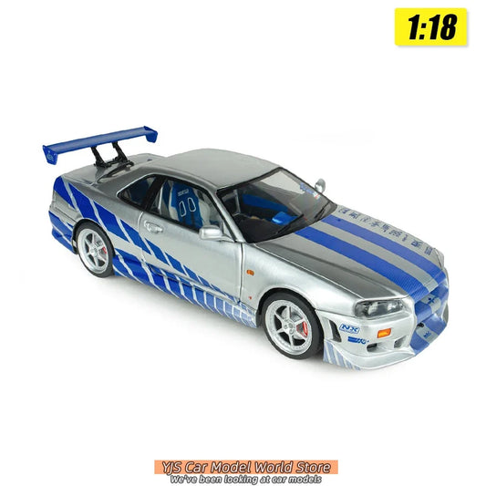 1:18  SKYLINE GT-R BNR34  RX7 FD3RS