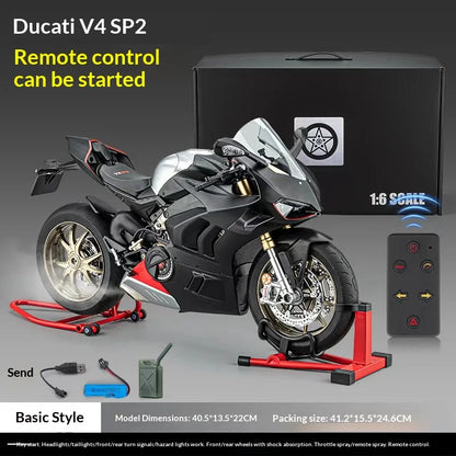 1:6 sprayable motorcycle