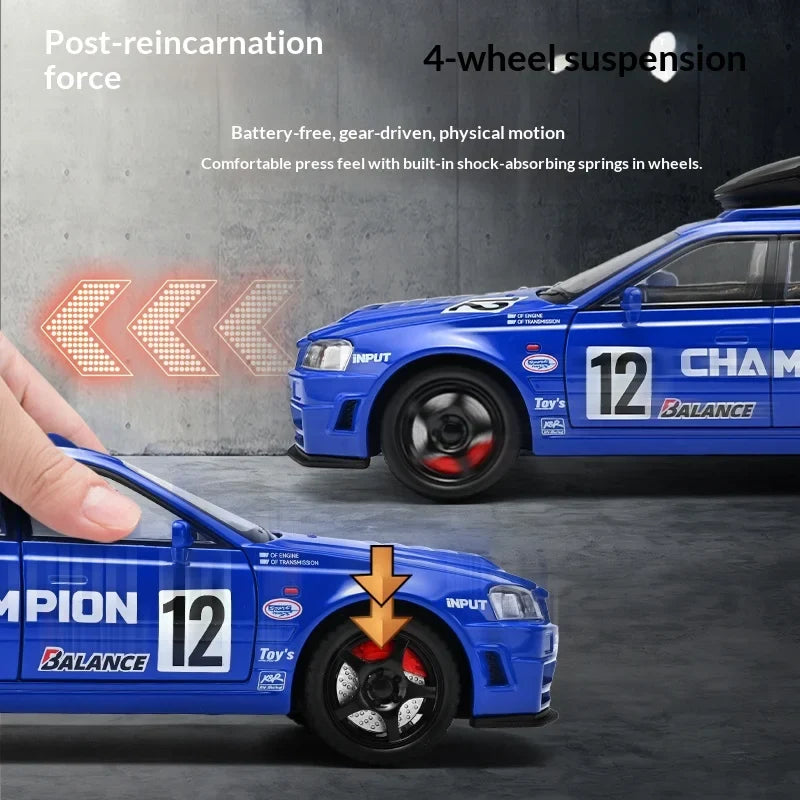 1:22 Nissan Skyline R34 Travel Version
