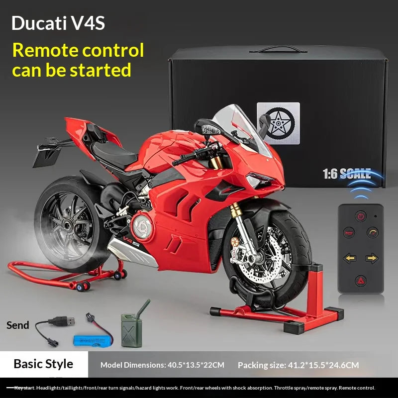 1:6 sprayable motorcycle