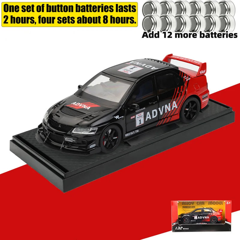 1:32 Mitsubishi Lancer Evolution EVO Track Painted