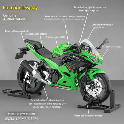 1:9 Kawasaki Ninja 400