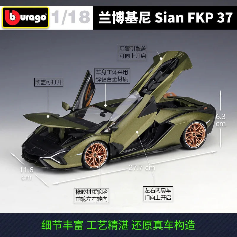1:18 Lamborghini Sian FKP37