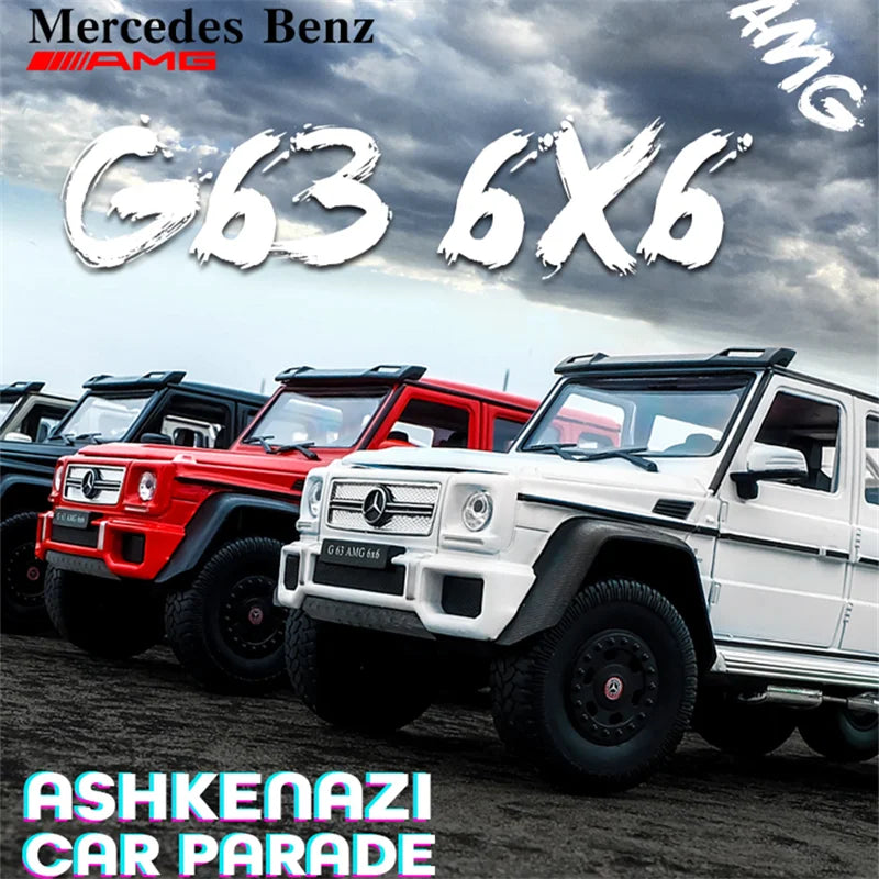 1:24 Mercedes-Benz AMG G63 6x6 Tyre