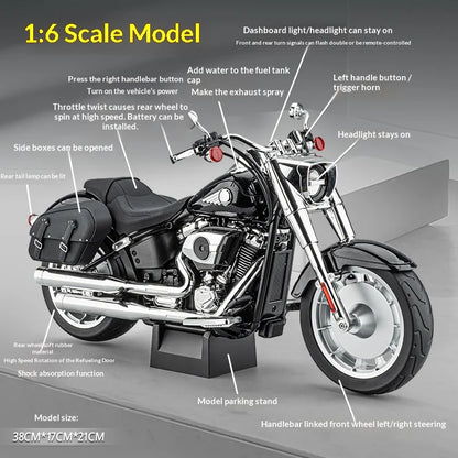 1:6 sprayable motorcycle