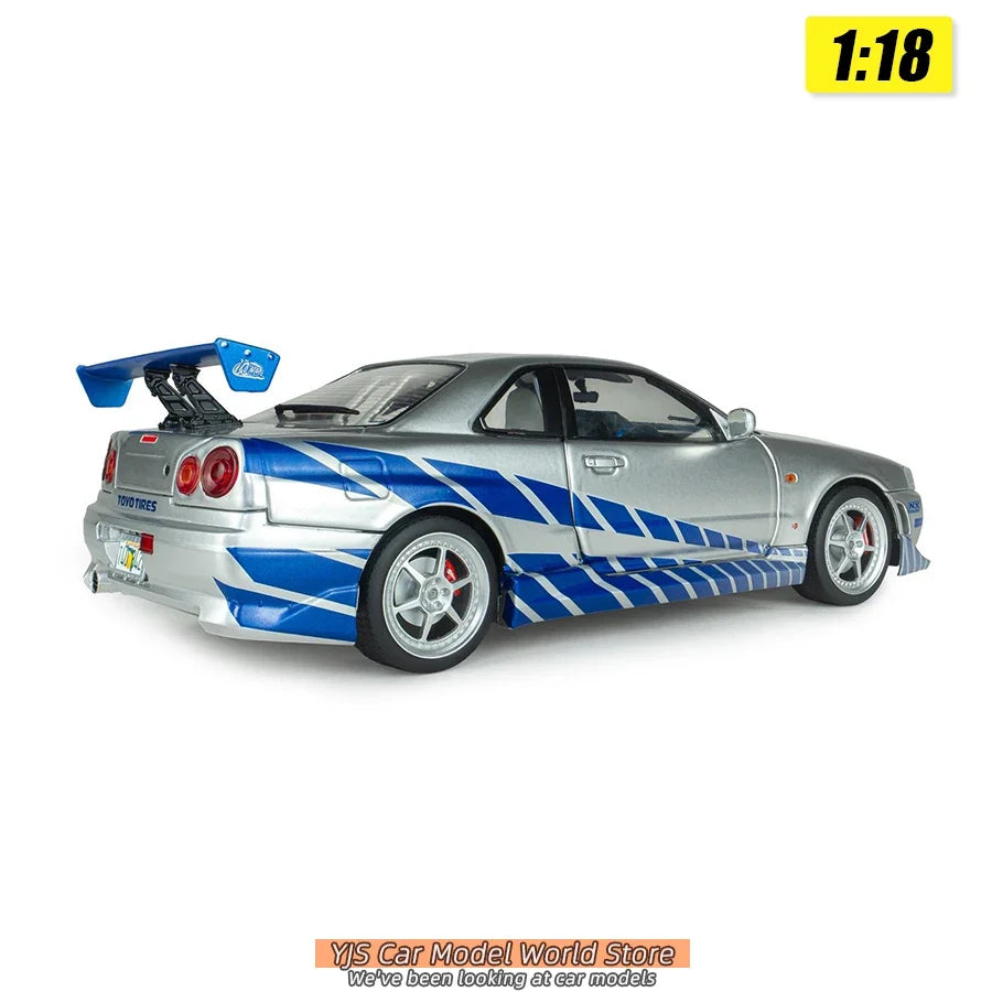 1:18  SKYLINE GT-R BNR34  RX7 FD3RS