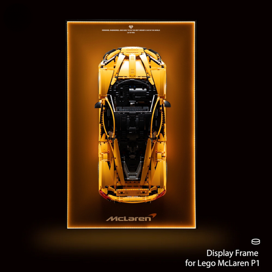 Wall Display Frame For LEGO® TECHNIC™ McLaren P1 42172
