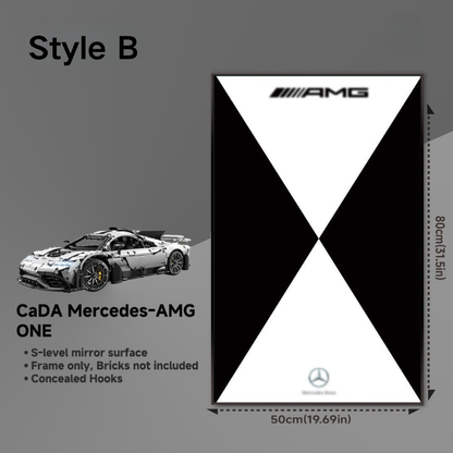 Wall Display Wall Frame for CaDA Mercedes-AMG ONE
