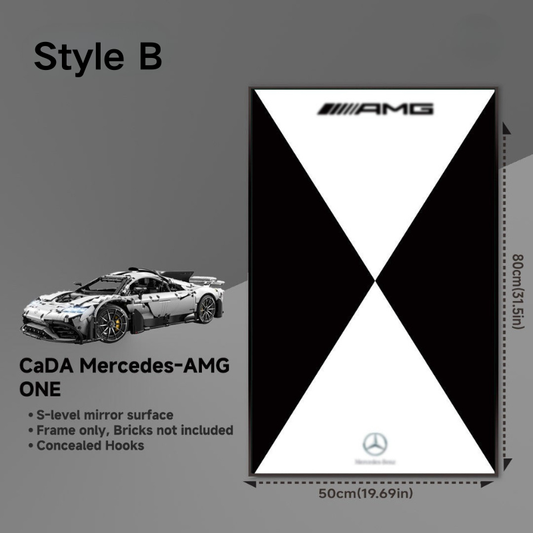 Wall Display Wall Frame for CaDA Mercedes-AMG ONE