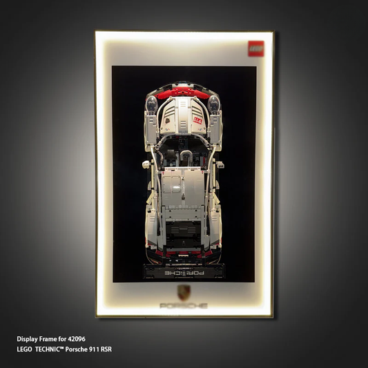 Wall Display Frame for LEGO® Technic Porsche 911 RSR 42096