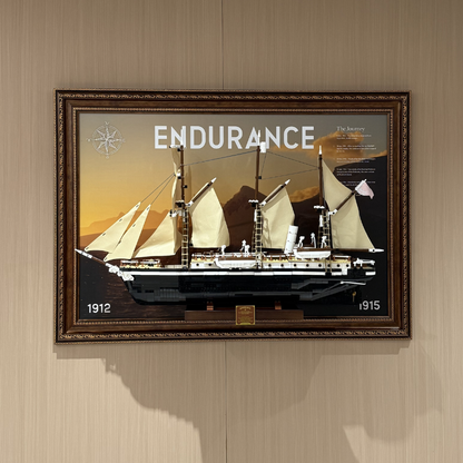Wall Display Frame for Lego ICONS 10335 The Endurance