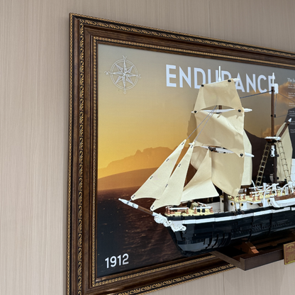 Wall Display Frame for Lego ICONS 10335 The Endurance