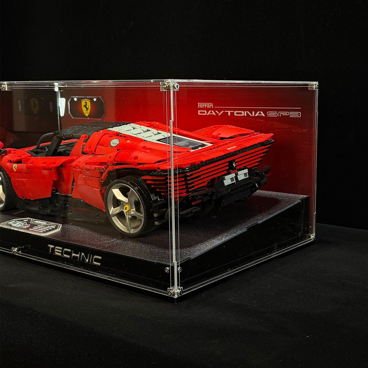 LEGO™ ShowCase for LEGO Technic F1 Ferrari Daytona SP3 42143 Ultra-high Translucent Acrylic